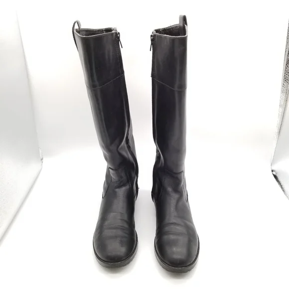 Lauren Ralph Lauren Stara Leather Riding Boots - Picture 3 of 7